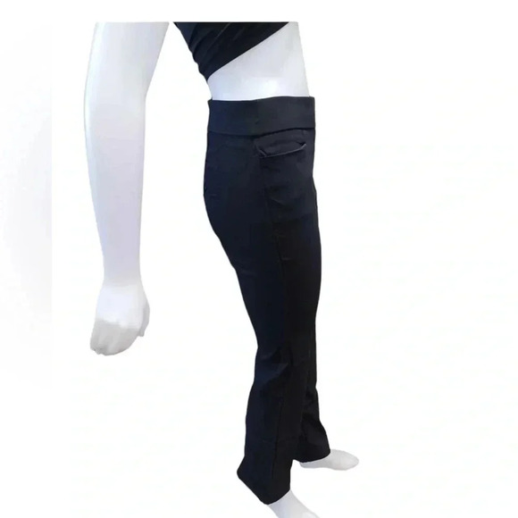 Maurices Mid Rise Boot Cut Stretch Black Pull On Pants  Size Small Reg - Picture 7 of 13